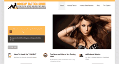 Desktop Screenshot of hookuptacticsguide.com